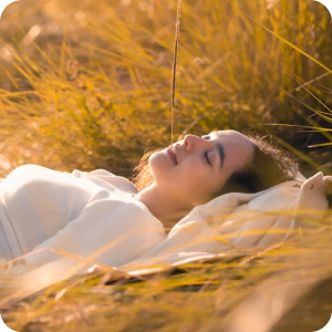 woman sleeping peacefully